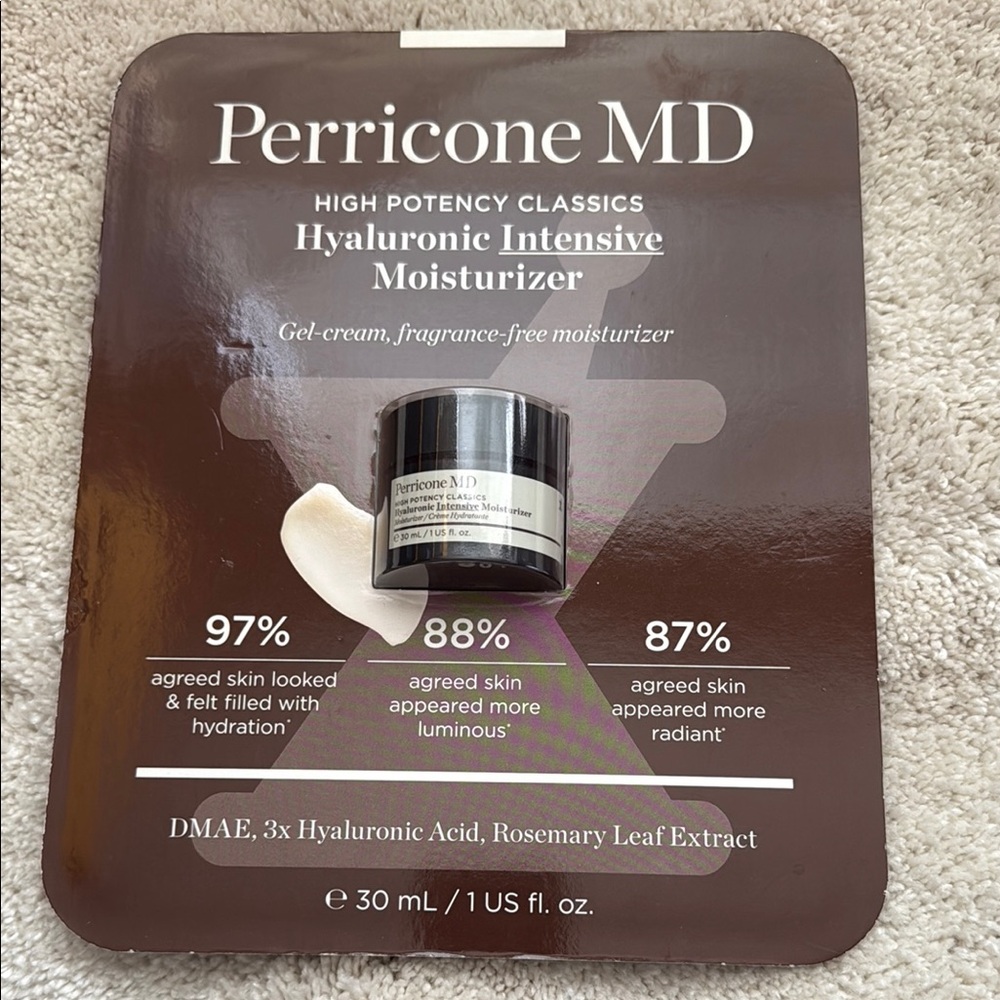 Perricone MD Hyaluronic Intensive Moisturizer - Black and White